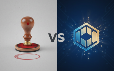 Notario vs. Blockchain: ¿Cuál es más fuerte?